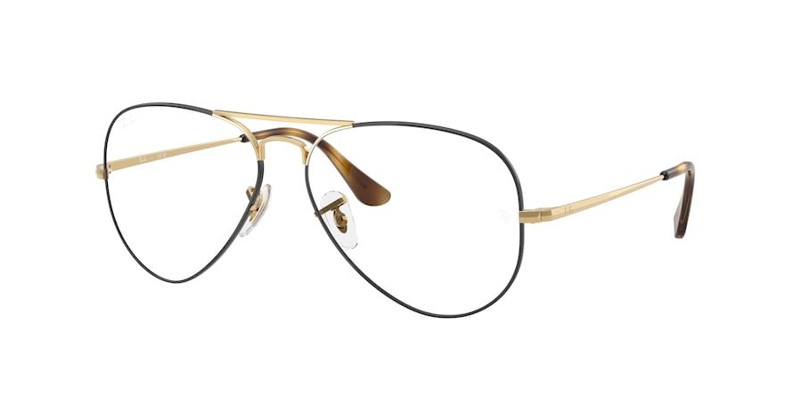 OKULARY KOREKCYJNE RAY-BAN® AVIATOR RX 6489 3177 55 ROZMIAR M