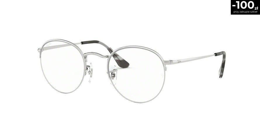 OKULARY KOREKCYJNE RAY-BAN® ROUND GAZE RX 3947V 2501 51 ROZMIAR M