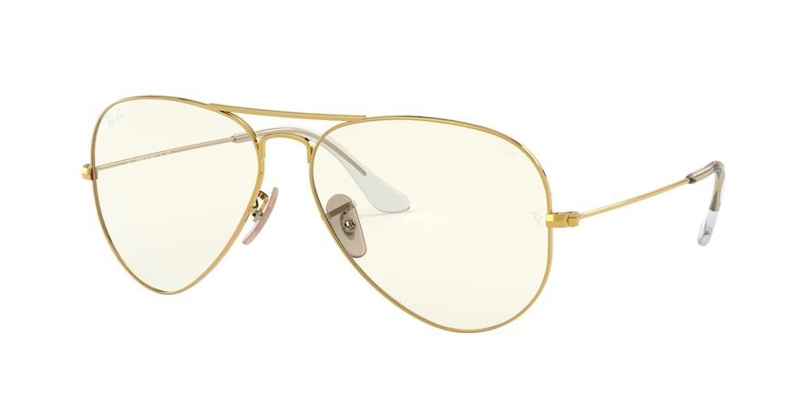 OKULARY FOTOCHROMOWE RAY-BAN® AVIATOR LARGE METAL RB 3025 001/5F 55 ROZMIAR S