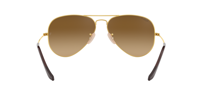 OKULARY RAY-BAN® AVIATOR LARGE METAL RB 3025 001/M2 58 ROZMIAR M Z POLARYZACJĄ