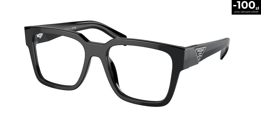 OKULARY KOREKCYJNE PRADA EYEWEAR PR 08ZV 1AB1O1 54 ROZMIAR M