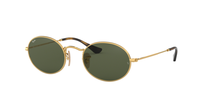 OKULARY RAY-BAN® OVAL RB 3547N 001 48 ROZMIAR S