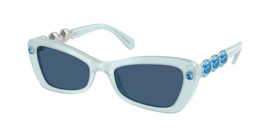 OKULARY SWAROVSKI SK 6033 102455 54 ROZMIAR M