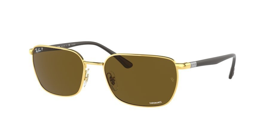 OKULARY RAY-BAN® CHROMANCE RB 3684CH 001/AN 58 ROZMIAR L Z POLARYZACJĄ