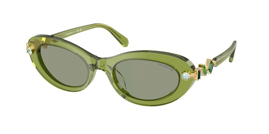 OKULARY SWAROVSKI SK 6042 3002/2 53 ROZMIAR M