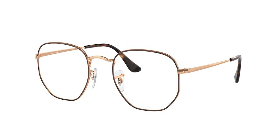 OKULARY KOREKCYJNE RAY-BAN® HEXAGONAL RX 6448 3176 48 ROZMIAR S