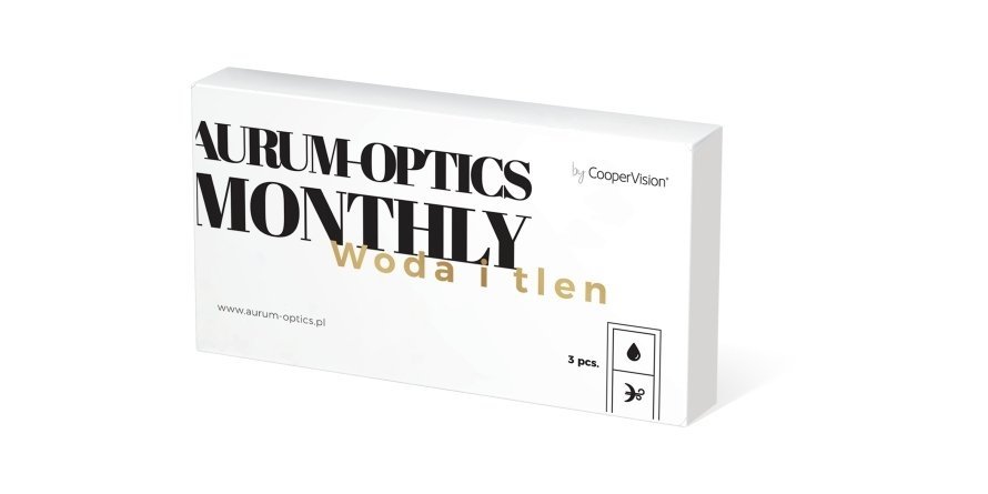 Soczewki kontaktowe Aurum-Optics Monthly