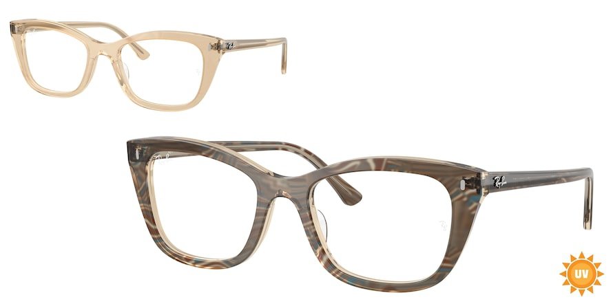 OKULARY KOREKCYJNE RAY-BAN® RX 5433 8294 52 ROZMIAR M