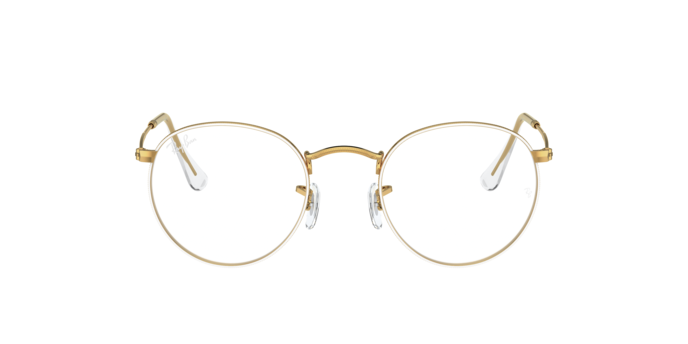 OKULARY KOREKCYJNE RAY-BAN® ROUND METAL RX 3447V 3104 47 ROZMIAR S