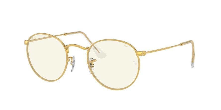 OKULARY FOTOCHROMOWE RAY-BAN® ROUND METAL RB 3447 9196BL 53 ROZMIAR L