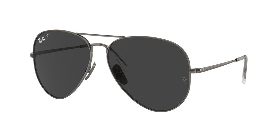 OKULARY RAY-BAN® AVIATOR TITANIUM RB 8089 165/48 58 ROZMIAR M Z POLARYZACJĄ