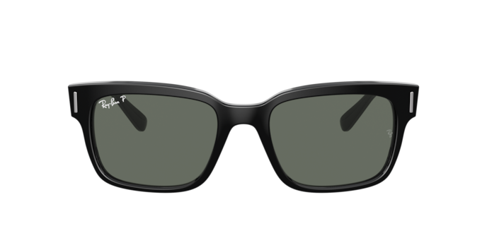 OKULARY RAY-BAN® JEFFREY RB 2190 901/58 55 ROZMIAR L Z POLARYZACJĄ