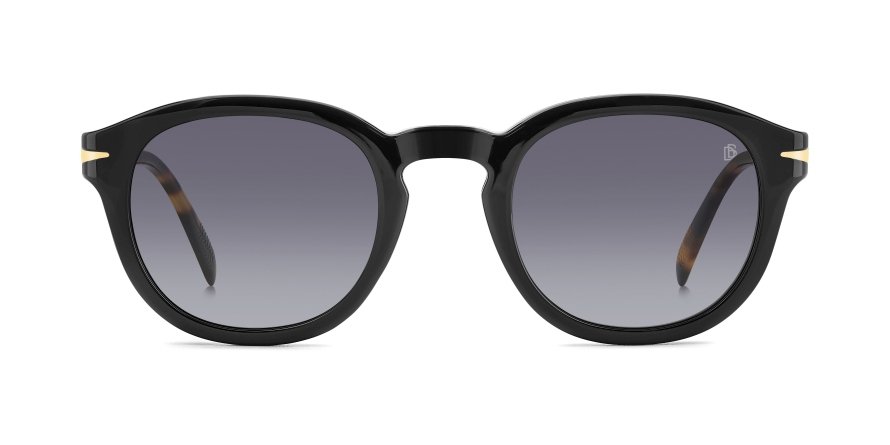 OKULARY KOREKCYJNE DAVID BECKHAM DB 1080CS WR7 49 ROZMIAR M + NAKŁADKA Z POLARYZACJĄ