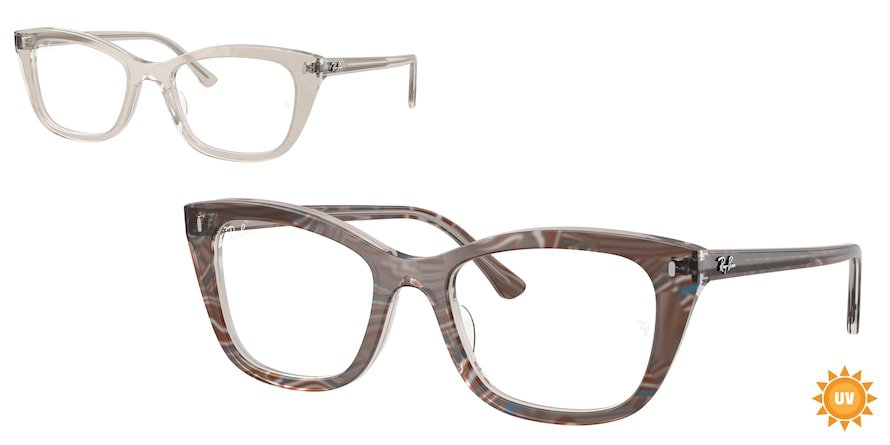 OKULARY KOREKCYJNE RAY-BAN® RX 5433 8291 52 ROZMIAR M