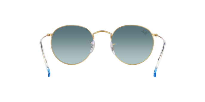 OKULARY RAY-BAN® ROUND METAL RB 3447 001/3M 47 ROZMIAR S