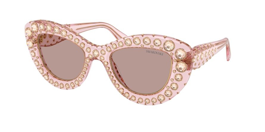 OKULARY SWAROVSKI SK 6060 30017N 49 ROZMIAR M