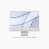 Apple iMac 24 4,5K Retina M1 8-core CPU + 8-core GPU / 16GB / 256GB SSD / Srebrny (Silver) - outlet