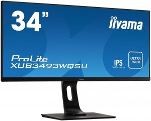 Monitor iiyama XUB3493WQSU-B1 34 IPS Czarny