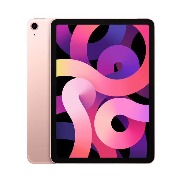 Apple iPad Air 4-generacji 10,9 cala / 256GB / Wi-Fi + LTE (cellular) / Rose Gold (różowe złoto) 2020 - nowy model