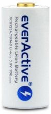 Akumulatorek 16340 / R-CR123 3V everActive 700mAh (1 szt.) z zabezpieczeniem