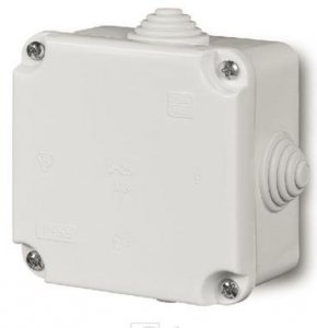 PK-0 PUSZKA INSTALACYJNA NT 92X92X50 IP55 4 DŁAWIKI BIAŁY EP-LUX