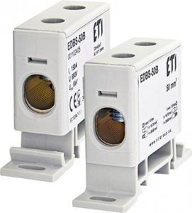 EDBS-50B ZACISK 1-TOROWY PRZELOTOWY 16-50MM2 SZARY ETIBOX