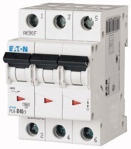 PL6-D40/3 D 40A 3P WYŁĄCZNIK NADPRĄDOWY D 40A 3M 6KA