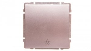 KOS66 Przycisk /światło/ aluminium 664013