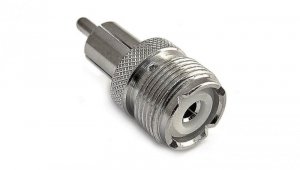 Adapter redukcja przejście gniazdo UHF / wtyk RCA Cinch 23400