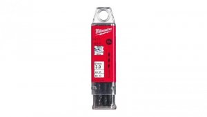 Wiertło do metalu HSS-R walcowane 3,0x33/61mm Zestaw 10szt MILWAUKEE