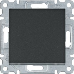 LUMINA SOUL/ INTENSE/ PASSION MODUŁ CZARNY ŁĄCZNIK UNIWERSALNY 1X ZACISKI SPRĘŻYNOWE 10AX 250V