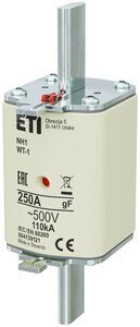 WKŁADKA NH1/WT-1 GF 250A/500V