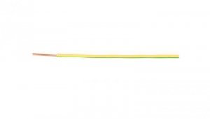 Przewód instalacyjny H07V-U (DY) 10 żółto-zielony /100m/