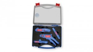 WEICON Profi-Starter Zestaw Ściągacz izolacji 0.2-6mm2 , automatyczny ściągacz izolacji GERMANY 52880001, NÓŻ do kabli