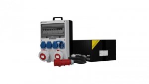Rozdzielnica budowlana z kablem TD-SFI SKH 32A 16A IP67 4x230V Schuko Doktorvolt 9733