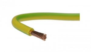 Przewód instalacyjny H07V-K / LgY 16 750V żółto-zielony linka giętka Mercor /100m/