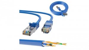 Patchcord LAN Miedź Kabel sieciowy skrętka 10Gbit/s Extralink Kat.6A S/FTP 3m