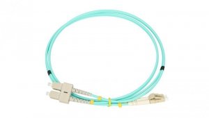 Patchcord Wielomodowy, OM3, Duplex, 3mm, 3m Extralink LC/UPC-SC/UPC