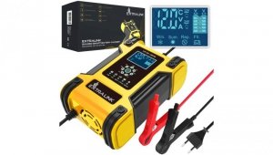 Prostownik 100 - 240VAC, 12V 12A, 24V 6A Extralink Shango Smart Battery Charger