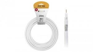 Kabel koncentryczny RG6U 20M LIBOX PCC102-20