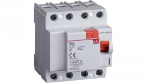Wyłącznik różnicowoprądowy 4P 32A 0,03A typ A RKN4P 32A 30MAA 06220459R0