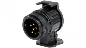 Adapter przyczepowy 12V Przejściówka 13-pin (wtyk) / 7-pin (gniazdo)