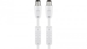 Kabel antenowy (80 dB), filtr ferrytowy, podwójne ekranowanie - Długość kabla 3.5 m
