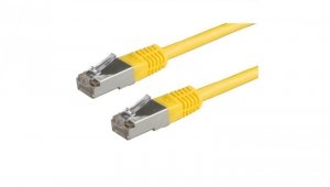 VALUE Kabel krosowy kat. 6 (klasa E) S/FTP (PiMF), żółty, 5 m