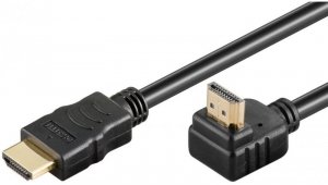 Kabel HDMI™ 90 o dużej szybkości z Ethernetem - Długość kabla 2 m