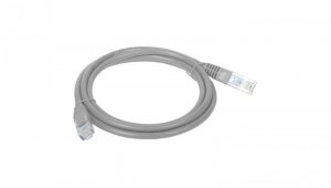 Patchcord UTP kat.6A kabel sieciowy LAN 2x RJ45 linka szary 7m