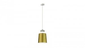 Lampa dekoracyjna wisząca LED 7W 400lm 3000K IP20 fi:120mm dł:1220mm akryl złoty barwa WW biała ciepła V-TAC VT-7333-G