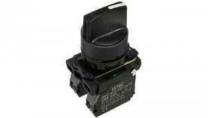 Przełącznik piórkowy IP54 3 pozycyjny bezpowrotny - stabilny kolor biały EBSA5-AD35 1NO+1NC W LC-Tec 5902838490754