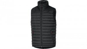 Kamizelka puchowa z poliamidu Ripstop powlekanego Pu kolor czarny rozmiar 3XL GDOONNR3X