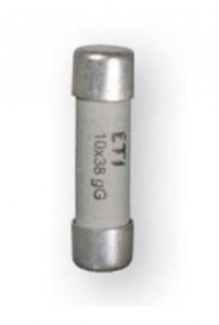 10X38 25A GG WKŁADKA TOPIKOWA CYLINDRYCZNA ZWŁOCZNA